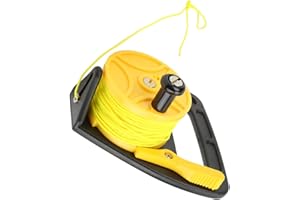 Dive Reel with Thumb Stopper, Portable Diving Reel Kayak Anchor 150ft, Multi Purpose Dive Reel, for Cave and Wreck Exploratio