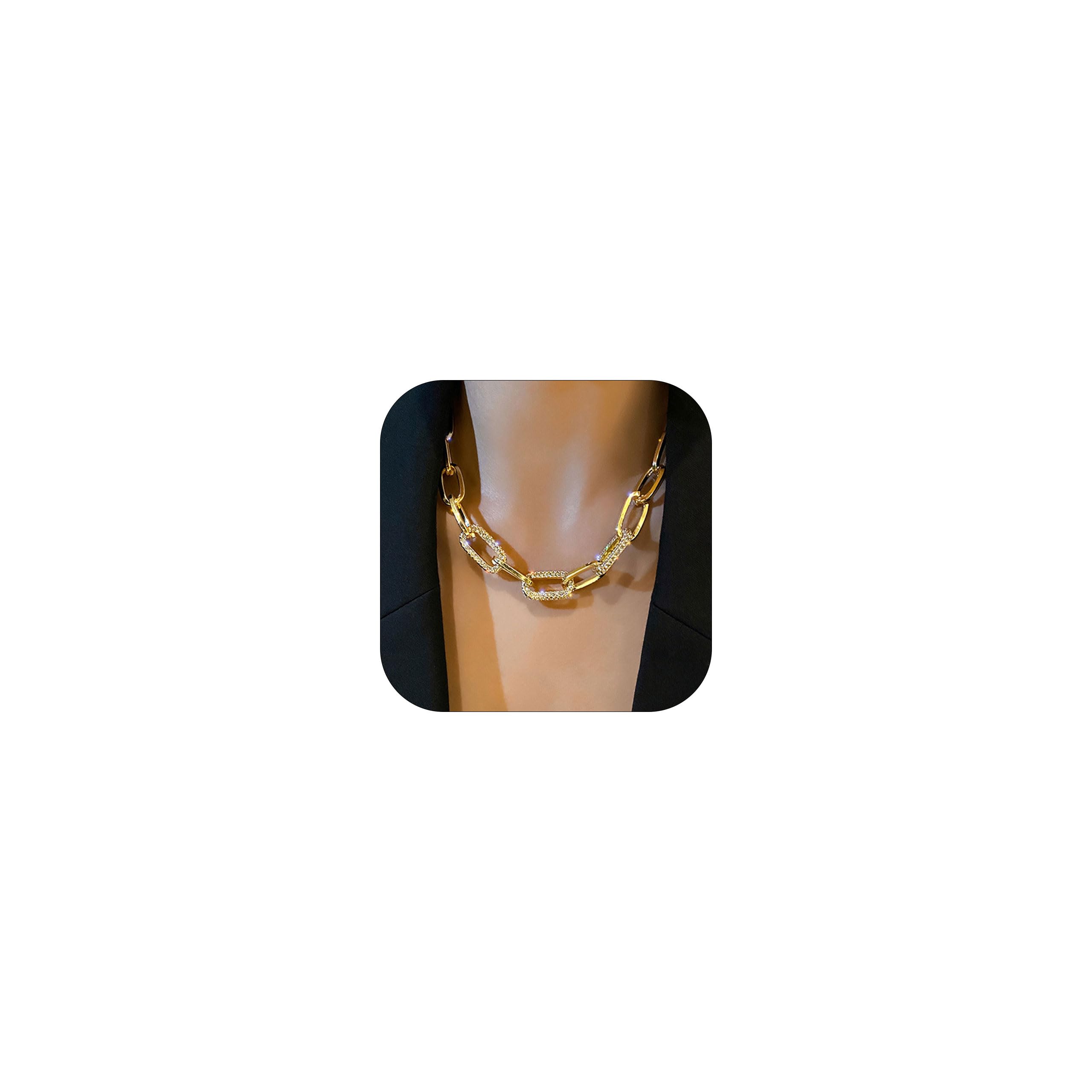 Your Always Charm Chunky Gold Necklace for Women