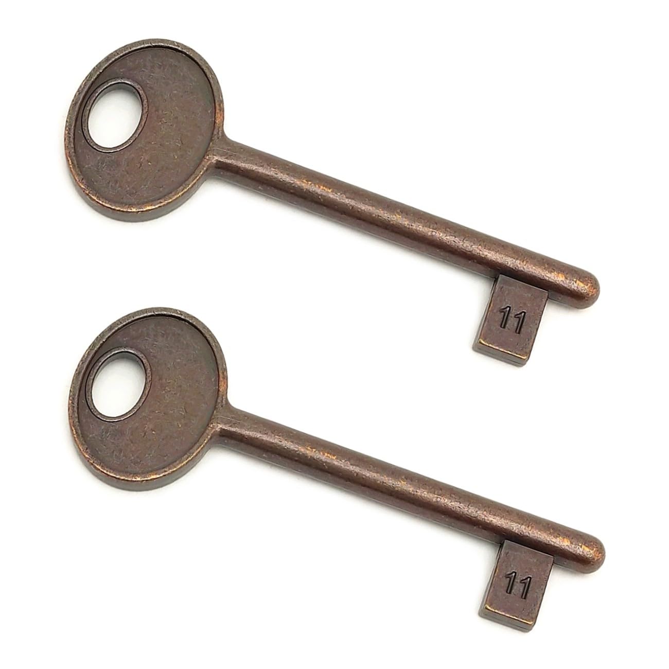 AGB Internal Recessed Lock Key (Bronzed, No. 11)