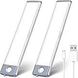2 Pack Rechargeable Under Cabinet Lights with