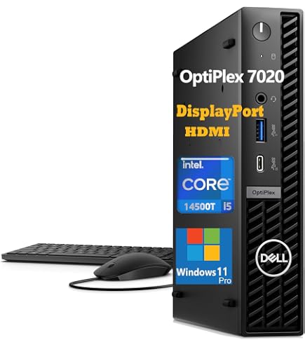 Amazon.com: Dell OptiPlex 7020 MFF i5-14500T 16GB DDR5 2TB SSD