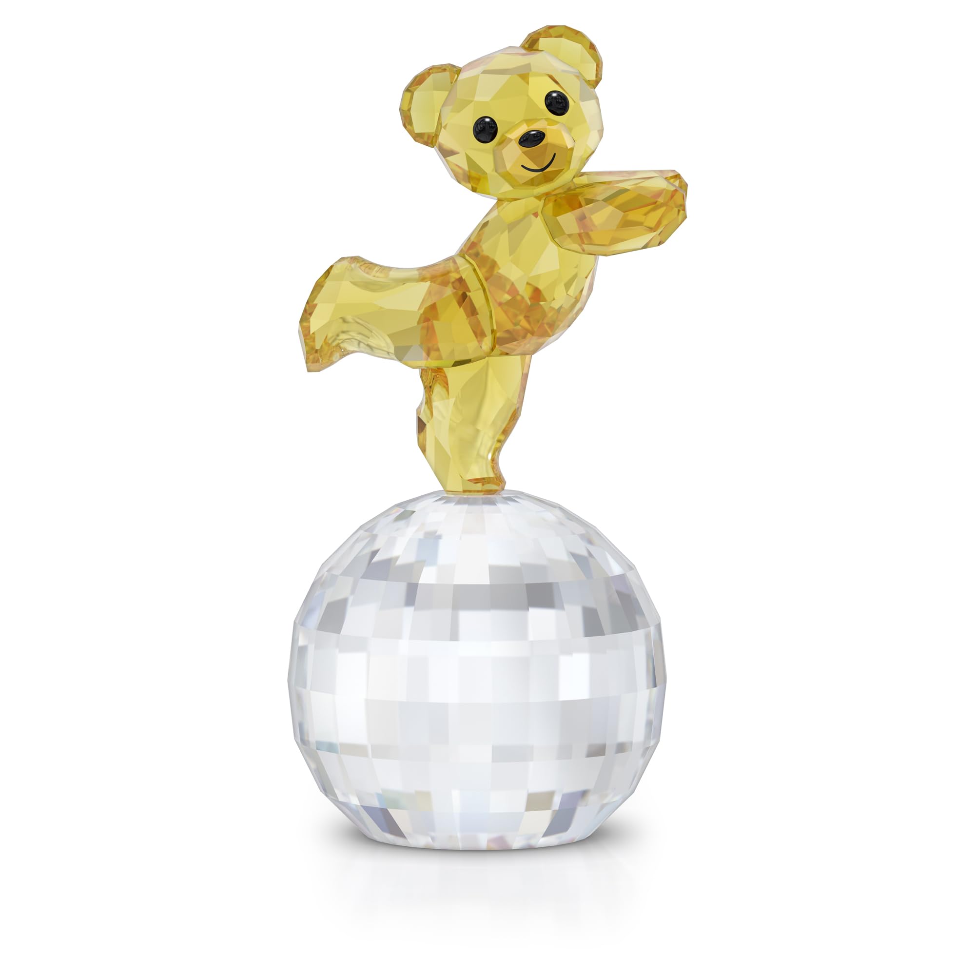 Swarovski Kris Bear Ready to Disco Ornament, Multi Coloured Crystal and 90s inspired, from the Kris Bears Collection — image 1