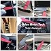 Orion Motor Tech 11 Pcs Trim Removal Tool Set Nylon Pry Upholstery Panel Auto Door Window Molding Fastener Clip Set