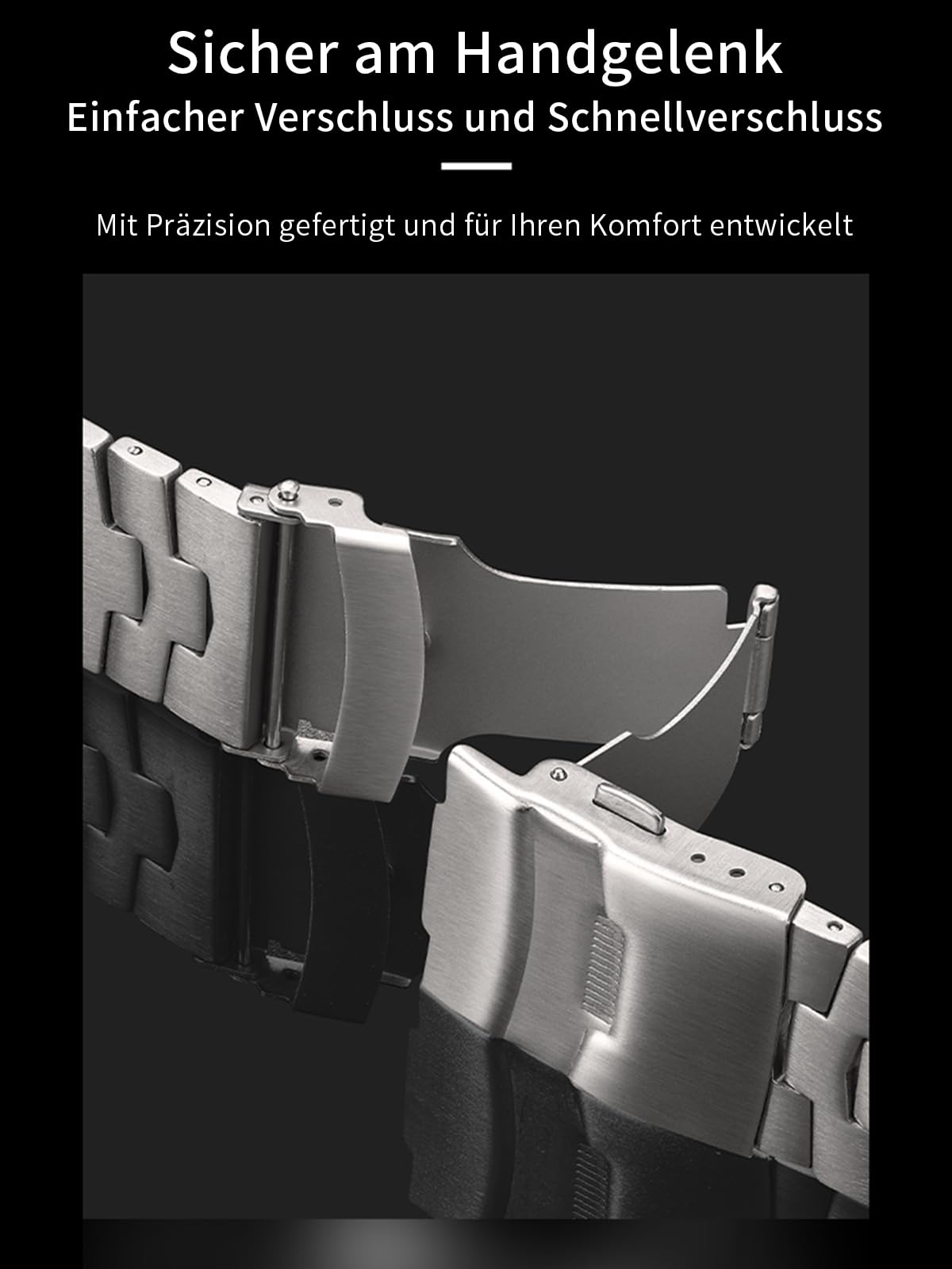 synsing Titanium Bracelet Compatible with Pixel Watch 3 45 mm Bracelets, Titanium Metal Watch Replacement Strap for Pixel 3/2/1 41 mm Strap Accessories for Men and Women