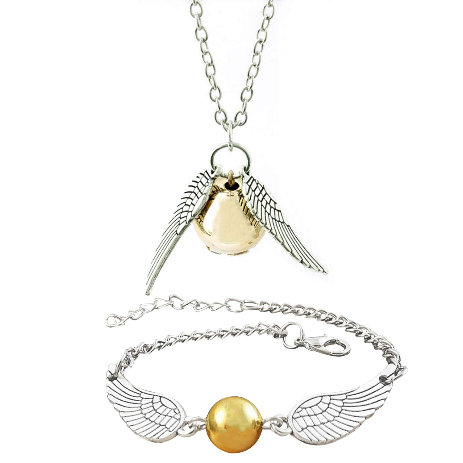 Harry Potter Golden Snitch Necklace