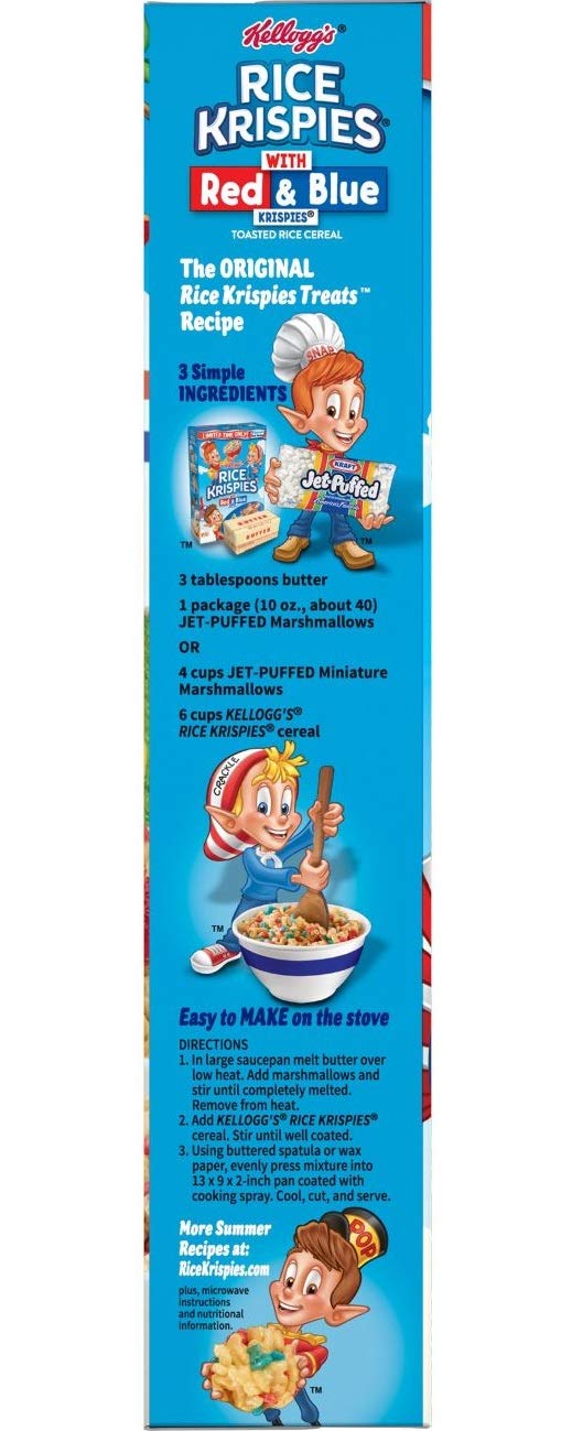 blue rice cereal