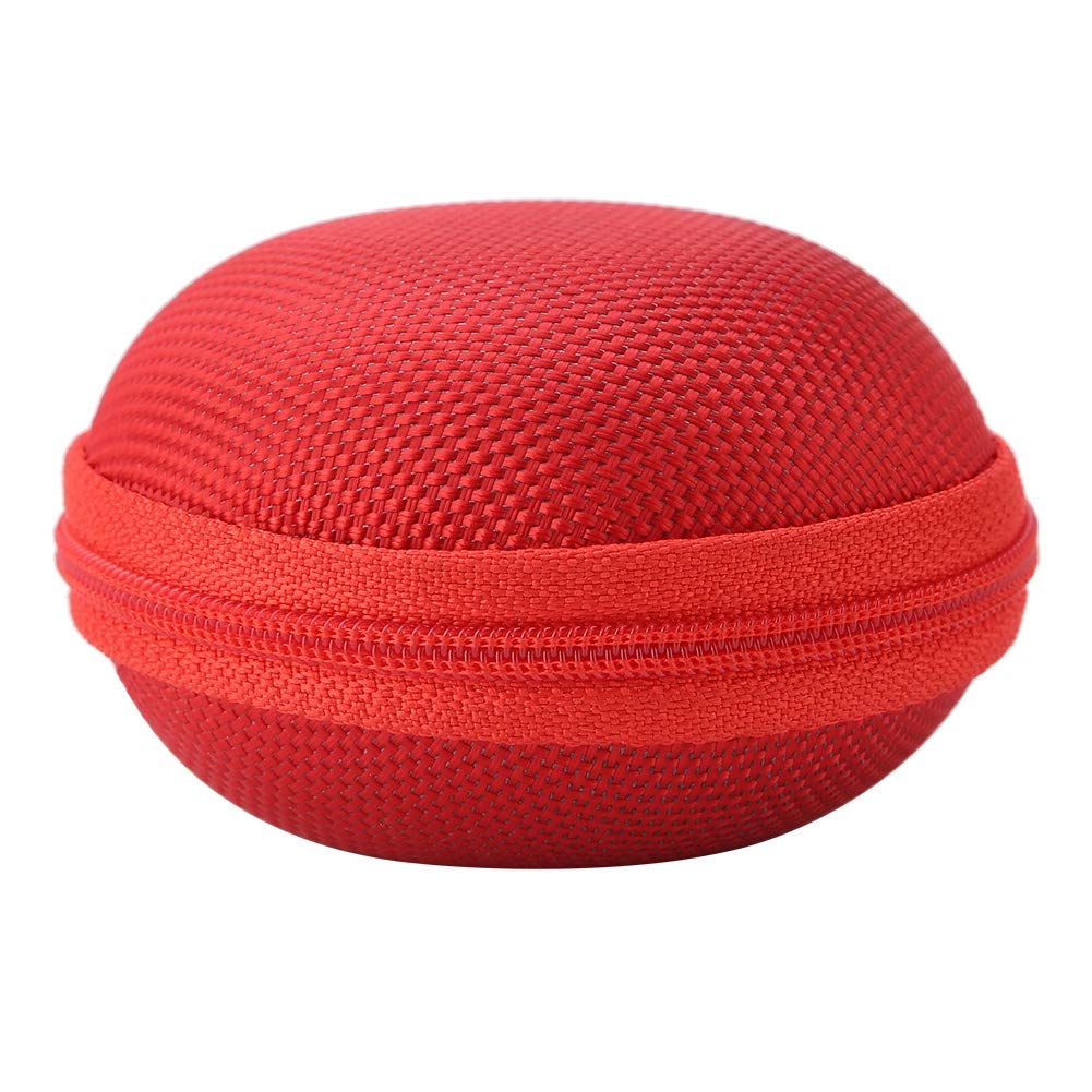 Essential Oil Storage Case, Portable Essential Oil Bag 7 Slots 5ml, 10ml, 15ml Travel Size Bottles Organizer Holder Container (Red)