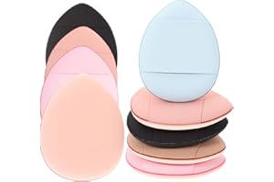 JHKNNK 25pcs Fingertip Powder Puff Makeup Applicator Mini Concealer Foundation Cream Puff Set Random Color
