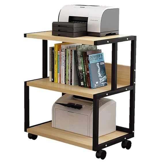 Estante de la impresora para pisos racks de fax de múltiples capas ...