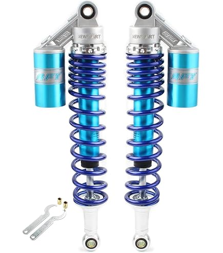 Amazon.com: Adjustable Black Performance CNC Shocks - Eye
