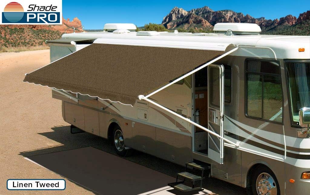 Shade Pro RV Awning Fabric Replacement Acrylic for