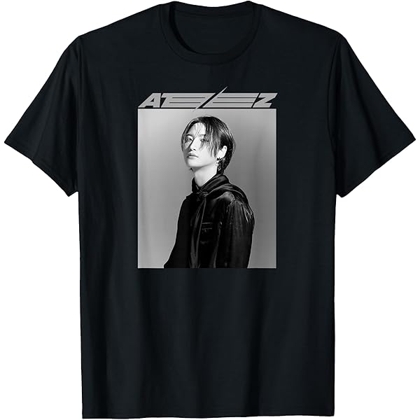 Amazon.com: ATEEZ Official Merch Exclusive Jongho T-Shirt