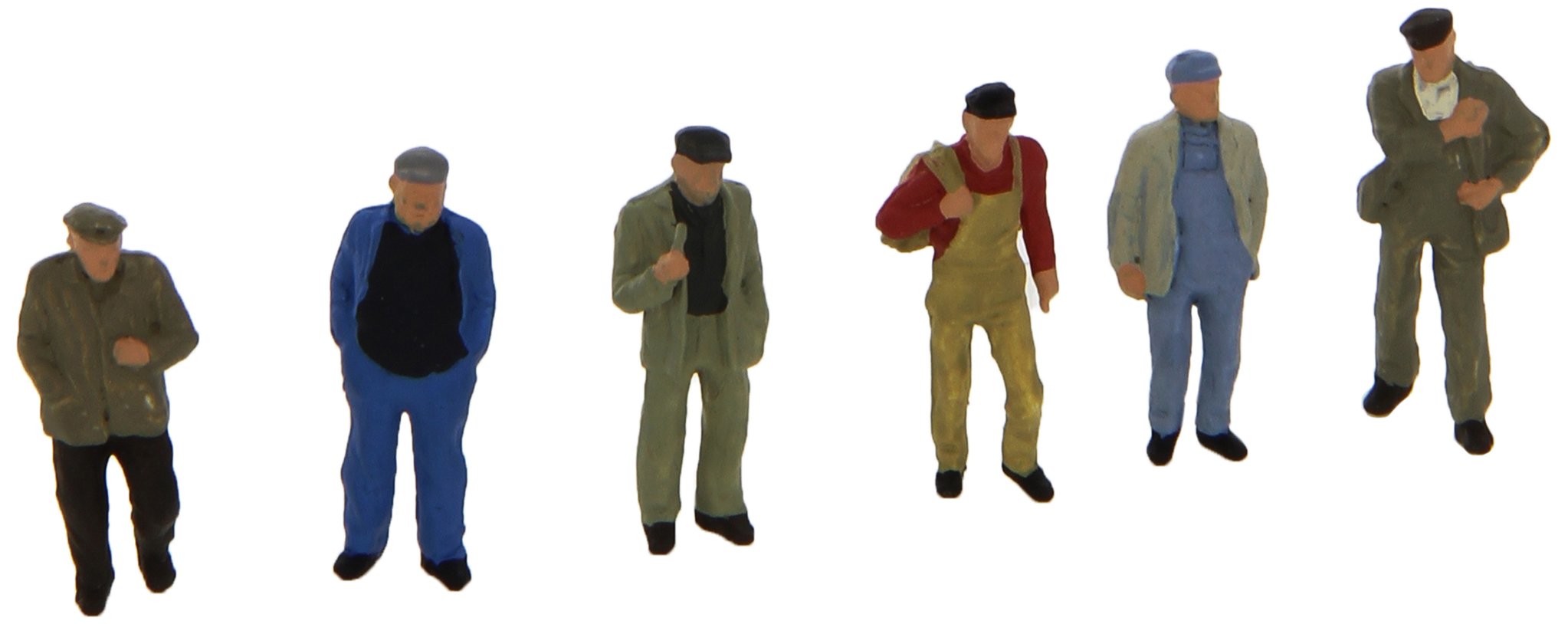 Preiser 14087 Walking Workers