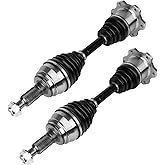 KUSATEC Front CV Axle Shaft Assembly Compatible with Cadillac Escalade ESV EXT;Chevy/GMC Avalanche 1500 Blazer K1500 Suburban K2500 Sierra Classic Tahoe Yukon XL 88-94 98-07, Replace# 60-1009