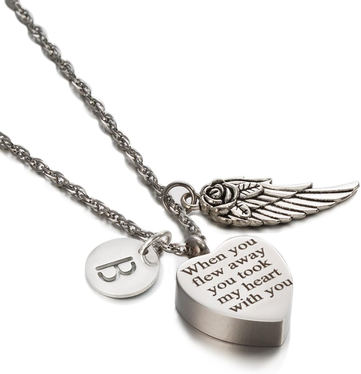 ZARABE Cremation Urn Jewelry Engraved 
