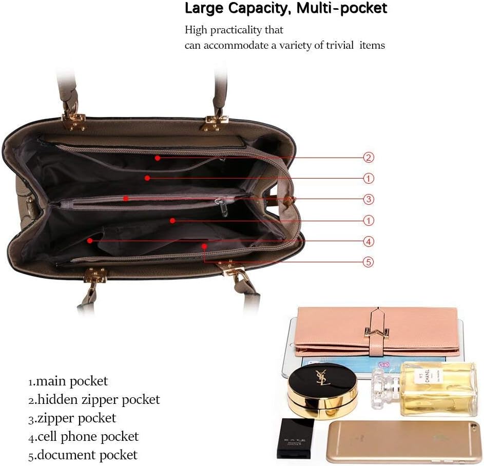 Noir Pochette Sac Portes Main En Pu Cuir Pour Les Cours Version Amelioree Uraqt Sac A Main Femme Bandouliere Sac Sacs A Main Chaussures Et Sacs