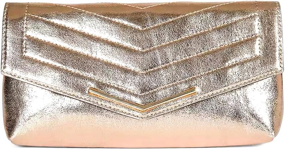 dorothy perkins gold clutch