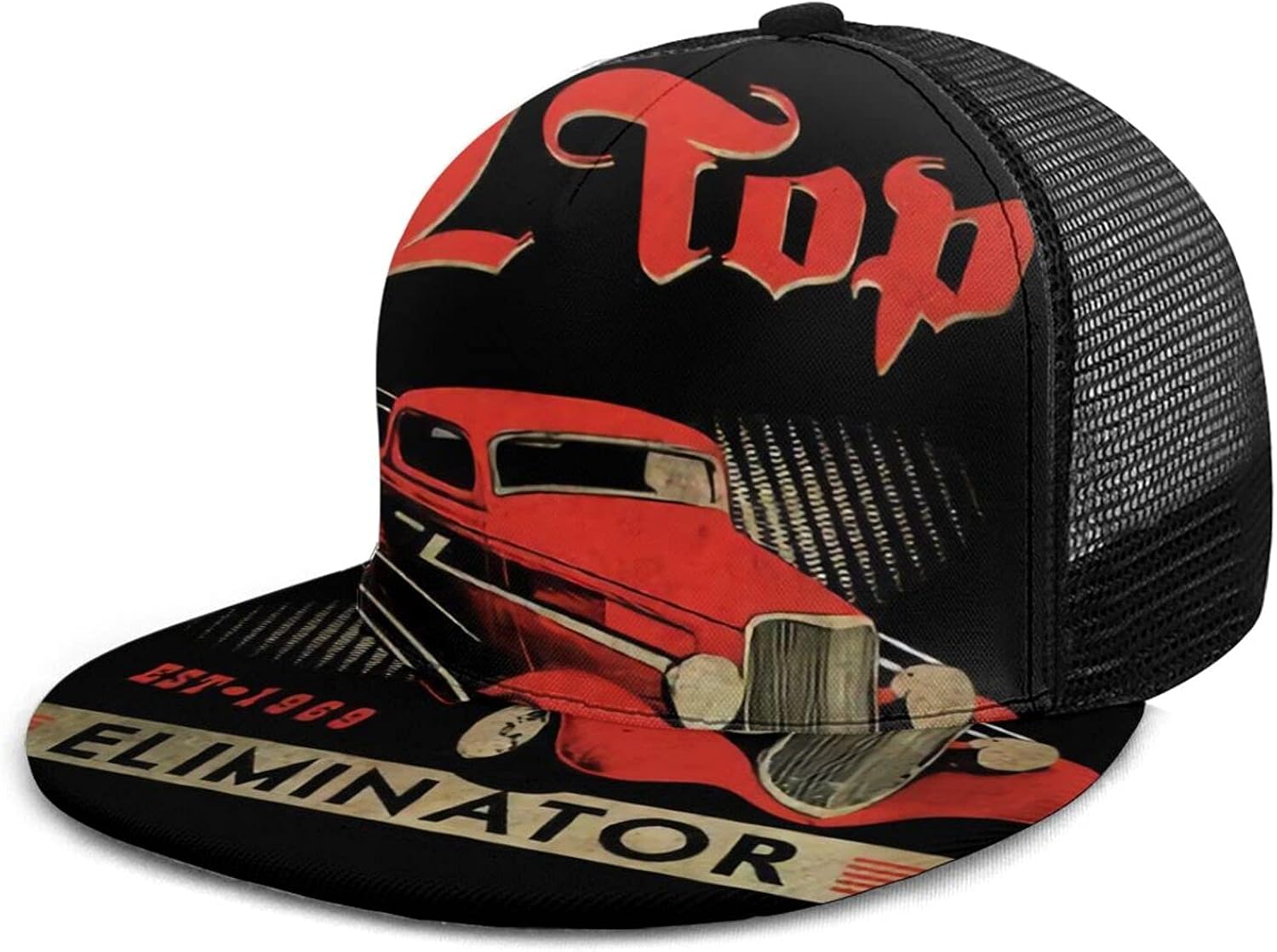 YooHome Zz Top Trucker Cap Washable Breathable Running Caps Gifts for Gamers Black Amazon.co.uk