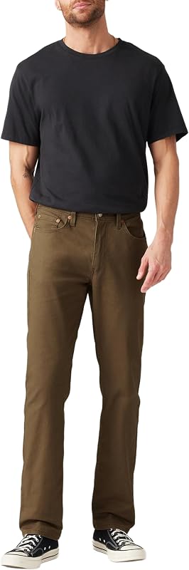 514 Straight Fit Jeans, Olive Night, 36W / 36L Hombre