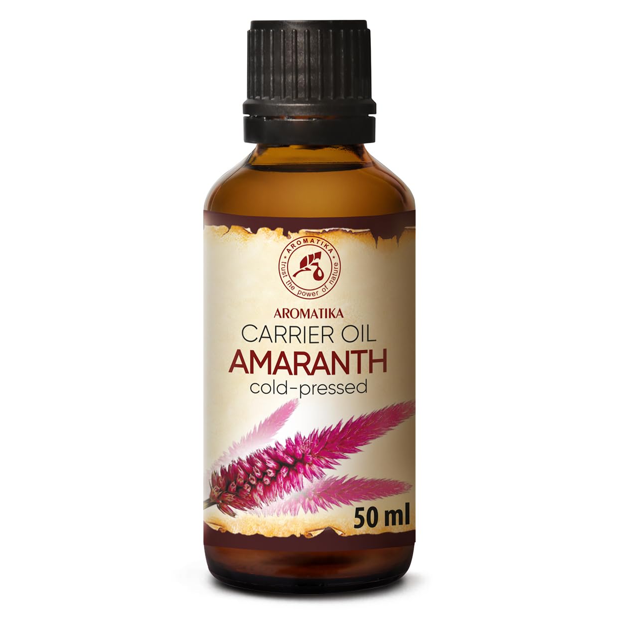 Amaranth Oil 50ml - Amaranthus Сaudatus Seed Oil - 100% Pure and Natural Base Oil - Amaranth Oil Basic for Skin care - Body care - Hair care - Nail care
