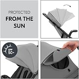 hauck Shop N Care Grey Lightweight Pushchair 8.5 kg One Hand Fold view 3