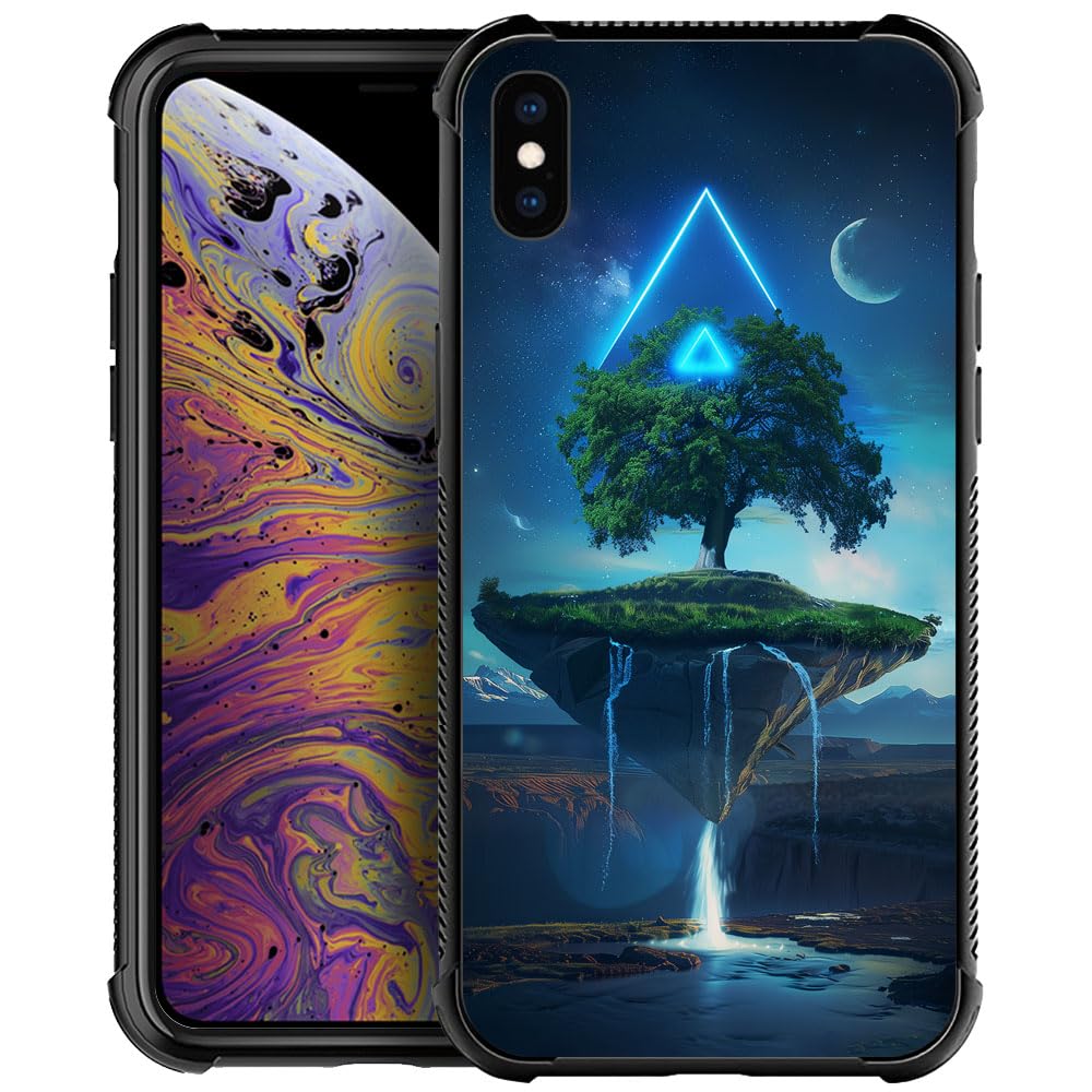 CARLOCA Compatible with iPhone Xs MAX Case,Floating