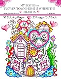 My Besties TM Flower Town Home is Where the Heart Is by Sherri Ann Baldy