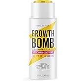 GROWTH BOMB Supercharge Conditioner - Moisturizing Hair Conditioner for Women & Men, Hydrate & Smooth Dry, Damaged, Curly, Frizzy, Color Treated Hair, Smoothing & Hydrating, Sulfate Free - 300 mL