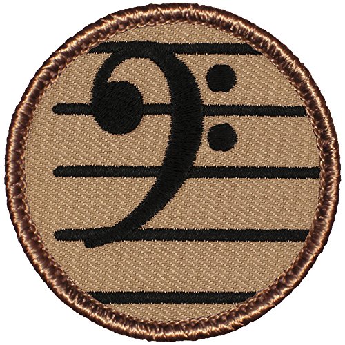 Bass Clef Patrol Patch - 2
