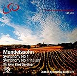 MENDELSSOHN:SYMPHONIES 1 AND 4 (WBR)               image