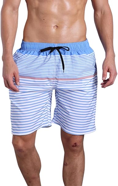 flamingo swim trunks