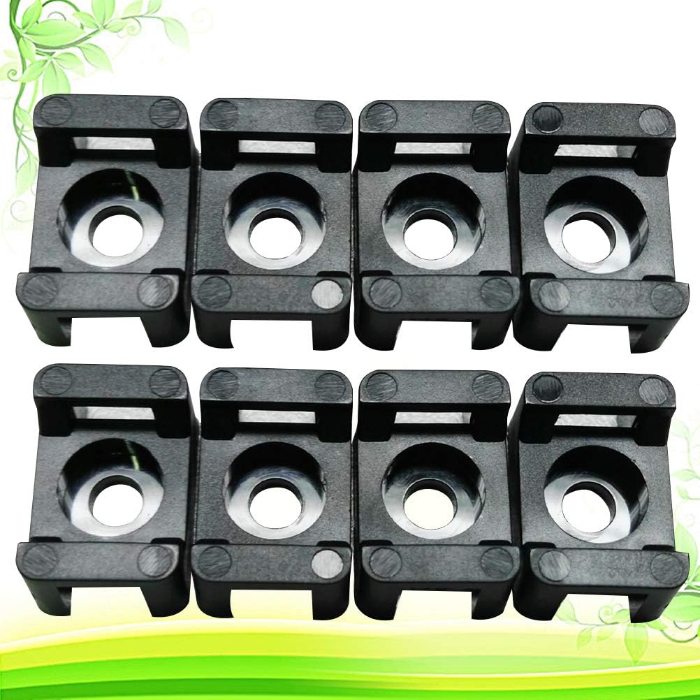 Ounona Plastic Wire Buddle Cable Tie Mount Saddle Tie Mount Screw Fix Seat Nylon Fastening Wire Clip Screw Amazon Ca Home Kitchen