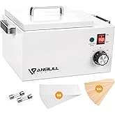 Anbull 5.5lb Professional Single Wax Warmer, Electric Lagre 2.5L Wax Heater Pot for Hair Removal with 20-120℃ Temperature Control, Paraffin Hot Facial Skin SPA Equipment