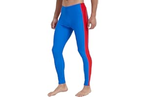 Ubestyle UPF 50+ Men's Active Surfing Water Leggings Swim Pants Swim Tights Beach Pants Sun Protective