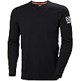 Helly-Hansen Workwear Kensington Men’s Long Sleeve Shirts Made from Durable Lightweight Rib-Knit 92% Cotton Blend