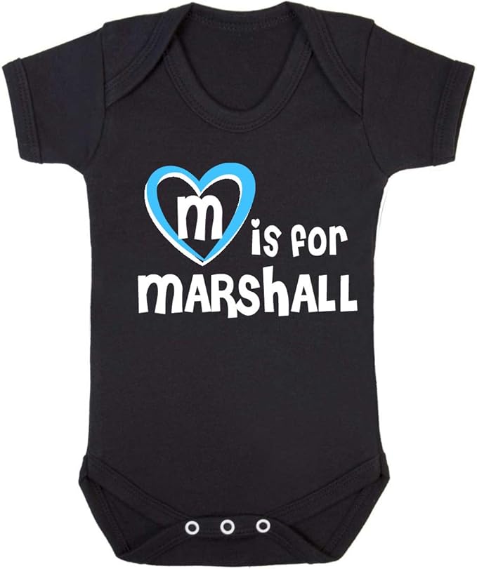 M is for Marshall Baby Bodysuit Marshall Baby Gift Baby Called