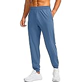 Soothfeel Men's Joggers with Zipper Pockets Golf Joggers Lightweight Sweatpants Athletic Workout Pants for Men Track