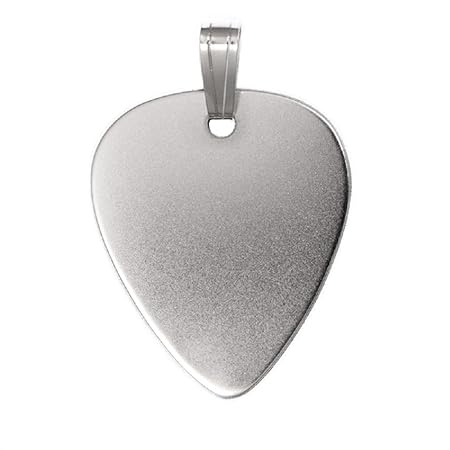 Anhänger Silber Plektrum Guitarre