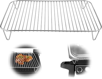 PEUTIER Stainless Steel Grill Rack for Ninja Woodfire BBQ Smoker Camping