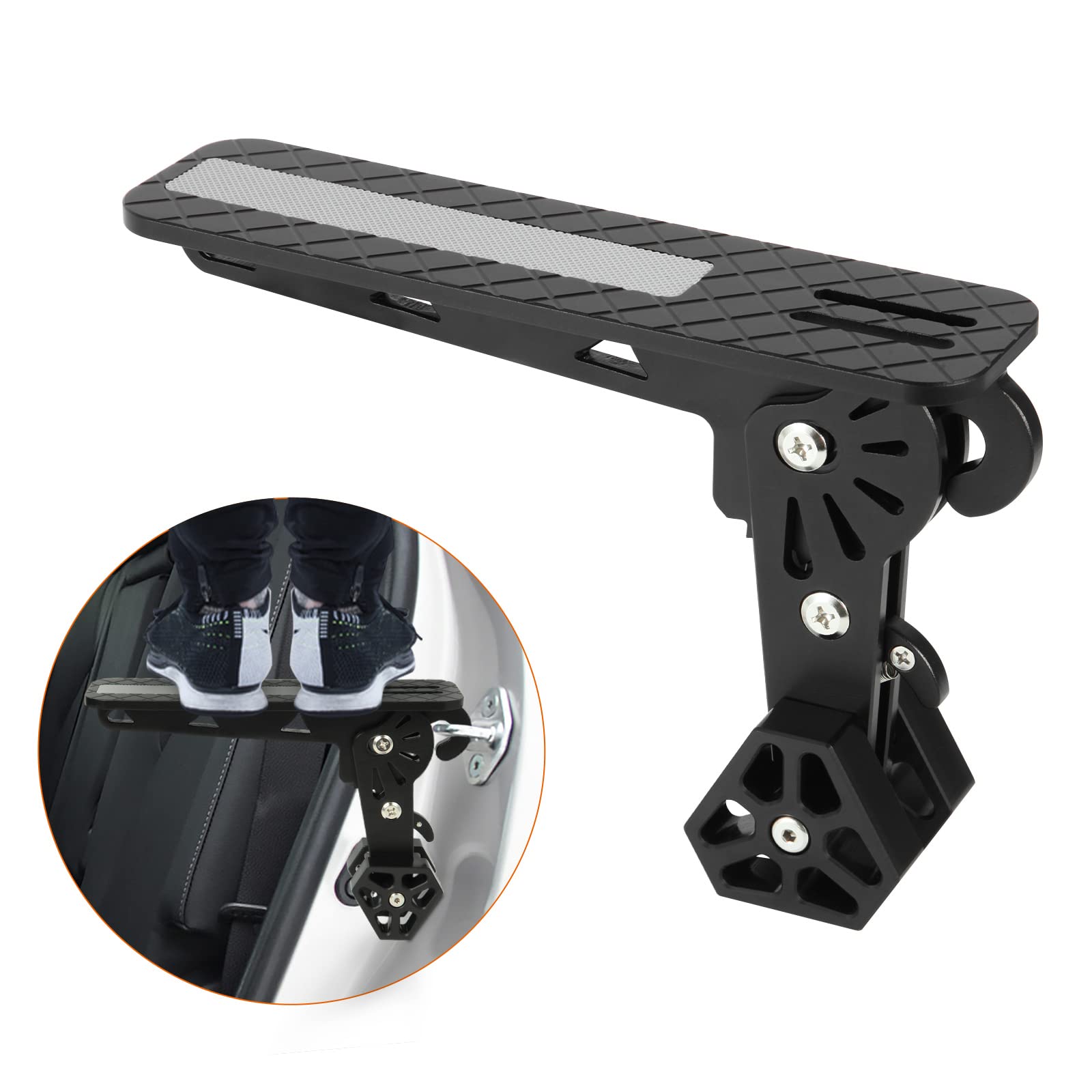 Mua Car Door Step Universal Fit— Foldable Car Roof Rack Step Supports ...