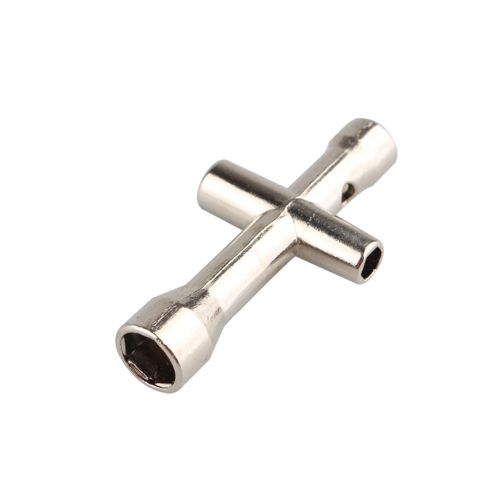 HALJIA Mini M2 M2.5 M3 M4 Screw Nut Hexagonal Cross Wrench Maintenance Sleeve Tool