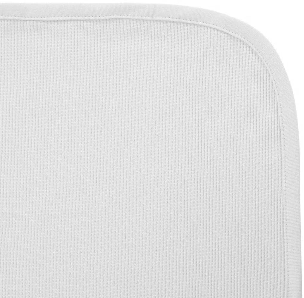 American Baby Company 100% Cotton Thermal Waffle Swaddle Blanket, Soft, Breathable & Stretchy, White, 2 Pack, 30