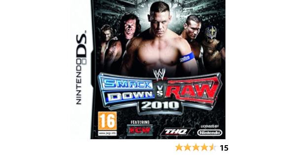 Amazon Com Wwe Smackdown Vs Raw 10 Nintendo Ds Video Games