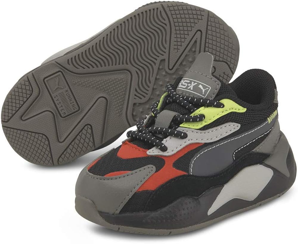 PUMA, Rsx3 City Attack ac inf, Black-Paprika - 23: Amazon ...