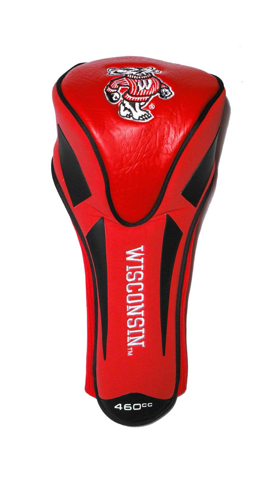 Team Golf NCAA Wisconsin Badgers Golf Club Single Apex Driver Headcover, Fits All Oversized Clubs, Truly Sleek Design