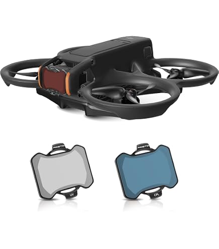 Coyktonty Objektivfilter Für DJI Mavic 4 Pro – ND8PL+ND16PL+ND32PL+ND64PL Set, Aus Optischem Glas