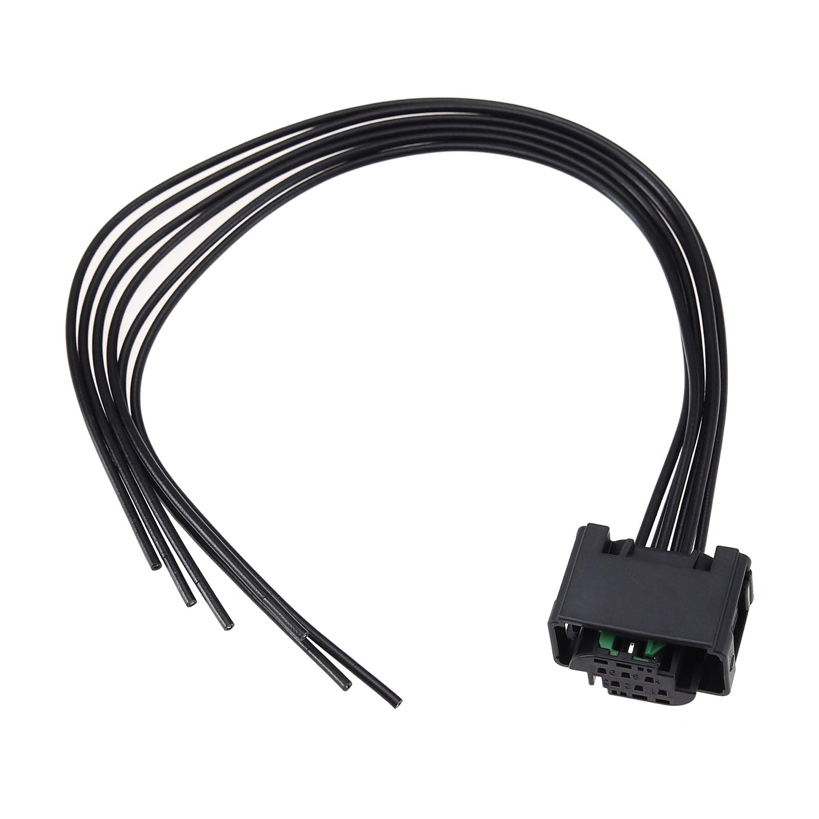 Be In Your Mind High Level Sensor Repair Plug Replacement 7M0973119 736410707500 A2105403681 Compatible with VW Compatible with BMW 6Pin Harness Connector with Wire