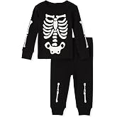 The Children's Place Family Matching Halloween and Holiday Pajama Sets, Cotton
