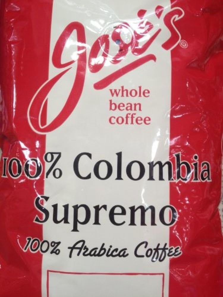 Sanweller(TM) Jose's Whole Bean Coffee Columbia Supremo 3 Lbs, Free Shipping, New