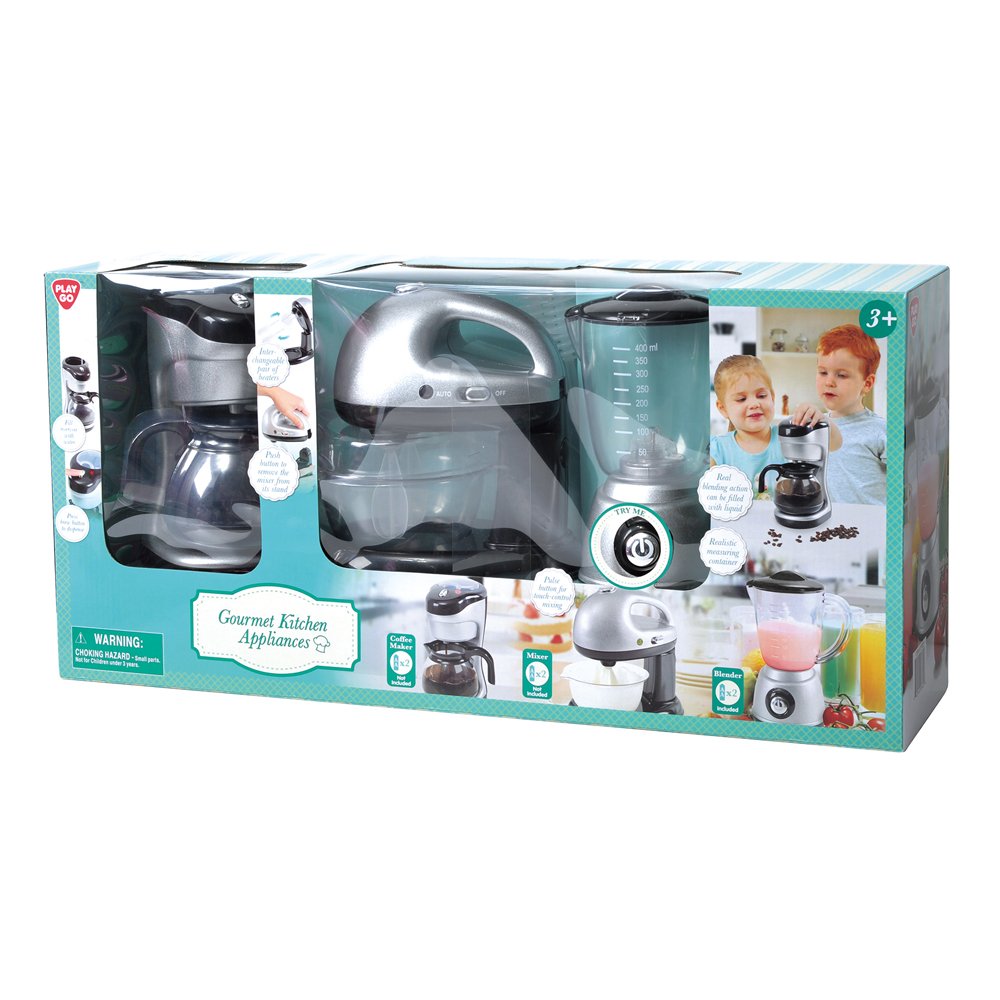 Playgo Gourmet Kitchen Appliances Set in Silver (3+ Years) Amazon.co
